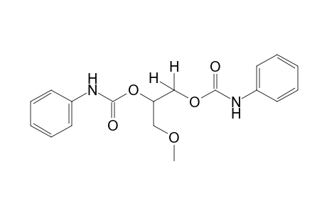 3-methoxy-1,2-propanediol, dicarbanilate