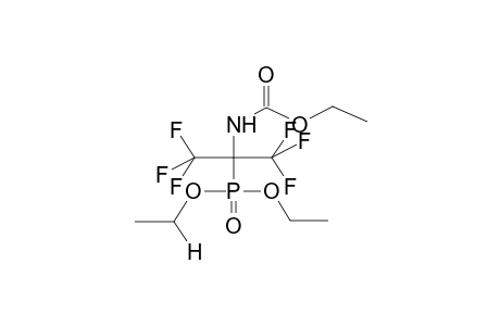O,O-DIETHYL-1-(ETHOXYCARBONYL)AMINO(PERFLUORO-1-METHYLETHYL)PHOSPHONATE