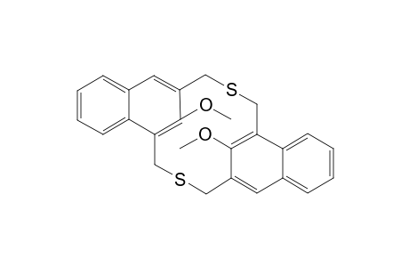 transoid-anti-11,22-Dimethoxy-2,13-dithia-[3.3](1,3)-naphthalenophane