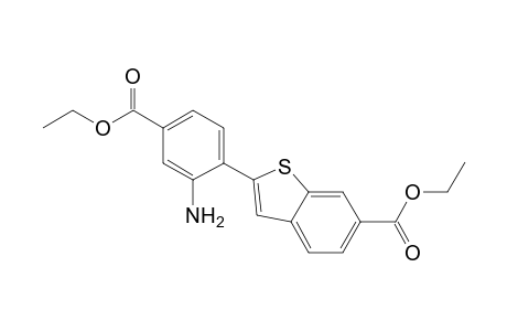 Ethyl 2-[2-Amino-4-(ethoxycarbonyl)phenyl]benzothiophene-6-carboxylate