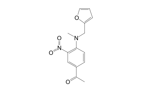 4'-(furfurylmethylamino)-3'-nitroacetophenone