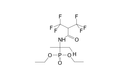 O,O-DIETHYL-2-(N-ALPHA-HYDROHEXAFLUOROISOBUTYRYLAMINO)PROP-2-YLPHOSPHONATE