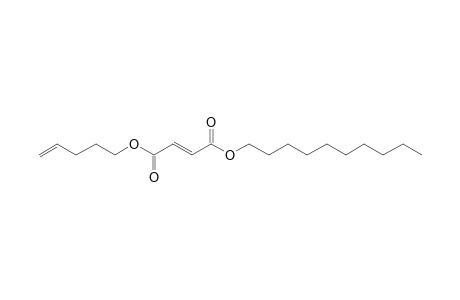 Fumaric acid, decyl pent-4-enyl ester