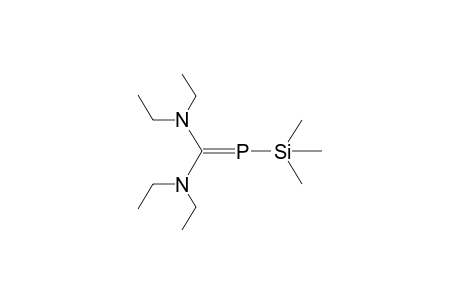 C,C-BIS(DIETHYLAMINO)-P-TRIMETHYLSILYLPHOSPHAETHENE