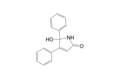 1,5-Dihydro-5-hydroxy-4,5-diphenyl-2H-pyrrol-2-one