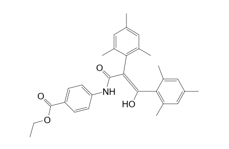 (Z)-N-[4-(ETHOXYCARBONYL)-PHENYL]-3-HYDROXY-2,3-BIS-(2,4,6-TRIMETHYLPHENYL)-PROPENAMIDE