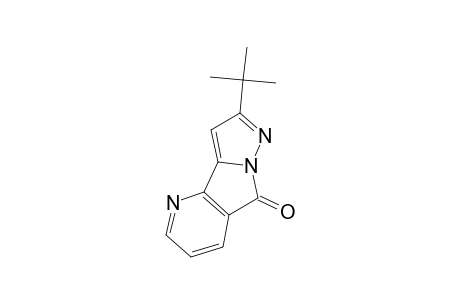 2-(1,1-DIMETHYLETHYL)-8H-PYRAZOLO-[1',5':1,2]-PYRROLO-[3,4-B]-PYRIDIN-8-ONE