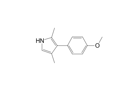 2,4-DIMETHYL-3-(4-METHOXYPHENYL)-1H-PYRROLE