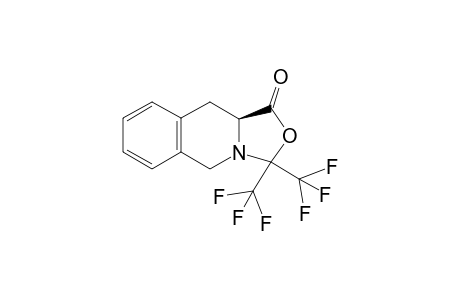 (10aS)-3,3-Bis(trifluoromethyl)-1-oxo-(1,2,3,4-tetrahydroisoquinolino)[2,3-c]oxazolidine