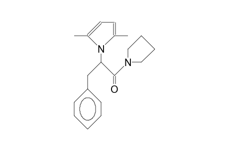 2-(2,5-Dimethyl-pyrrol-1-yl)-3-phenyl-N,N-tetramethylene-propionamide