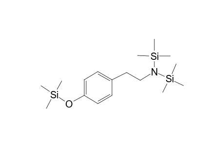 Trimethyl-N-(trimethylsilyl)-N-(2-(4-[(trimethylsilyl)oxy]phenyl)ethyl)silanamine