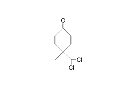4-Dichloromethyl-4-methyl-2,5-cyclohexadien-1-one