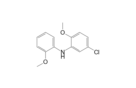 (5-chloro-2-methoxy-phenyl)-(2-methoxyphenyl)amine