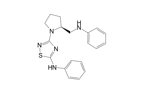 5-Anilino-3-[2'-(anilinomethyl)pyrrolidino]-1,2,4-thiadiazole