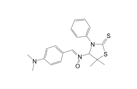 Thiazolidine-2-thione, 5,5-dimethyl-4-(4-dimethylaminobenzylidenamino-N-oxide)-3-phenyl-