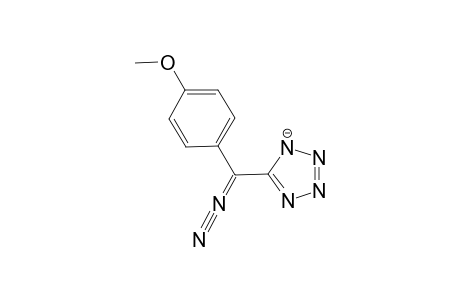 5-[ALPHA-DIAZO-(PARA-METHOXYBENZYLIDENE)]-TETRAZOLIDE