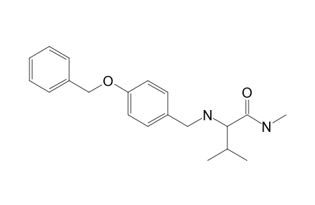 N-[1'-(N-Methylaminocarbonyl)isobutyl]-[4""-(benzyloxy)benzyl]amine