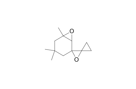 Cyclopropylidene-3,3,5-trimethylcyclohex-5-ene diepoxide