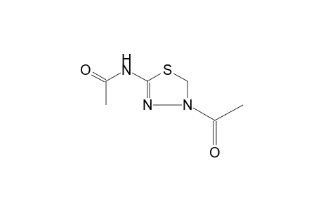N-(4-acetyl-deltasquare-1,3,4-thiadiazolin-2-yl]acetamide