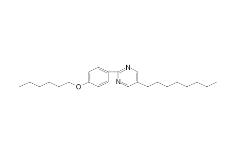 2-[4-(Hexyloxy)phenyl]-5-octylpyrimidine
