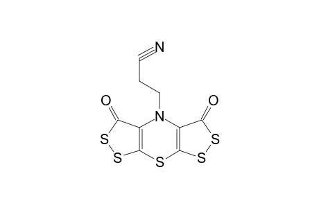 3-(3,5-Dioxo-3H,5H-1,2,6,7,8-pentathia-4-aza-S-indacen-4-yl)-propionitrile