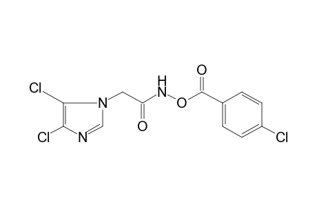 O-(p-chlorobenzoyl)-N-[(4,5-dichloroimidazol-1-yl)acetyl]hydroxylamine