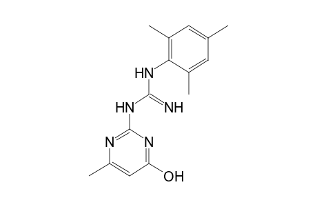 1-(4-HYDROXY-6-METHYL-2-PYRIMIDINYL)-3-MESITYLGUANIDINE