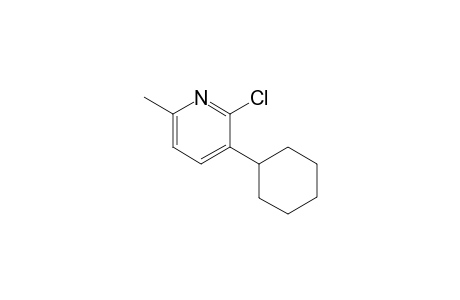 2-chloro-3-cyclohexyl-6-methylpyridine