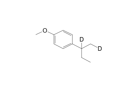 Butane, 1,2-dideutero-2-(p-anisyl)-