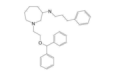 Azacycloheptane-3-amino-1-ethanol, N-[3-phenylpropyl]-, diphenylmethyl(