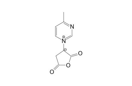 4-Methyl-1-(2,5-dioxotetrahydrofuran-3-yl)pyrimidinium ylide