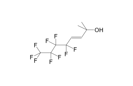 (E)-2-METHYL-5,5,6,6,7,7,8,8,8-NONAFLUOROOCT-3-EN-2-OL