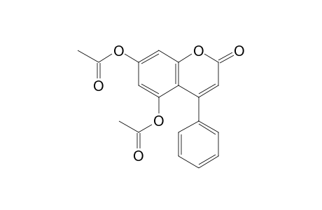 5,7-Dihydroxy-4-phenylcoumarin, diacetate