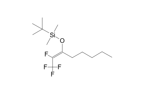 1-(TETRAFLUOROETHYLIDENE)-1-[(TERT.-BUTYLDIMETHYLSILYL)-OXY]-HEXANE