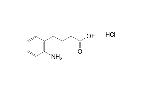 4-(o-Aminophenyl)butyric acid, hydrochloride