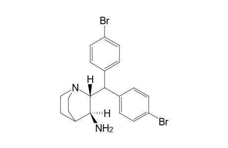 (2R,3S)-2-[bis(4-bromophenyl)methyl]-1-azabicyclo[2.2.2]octan-3-amine