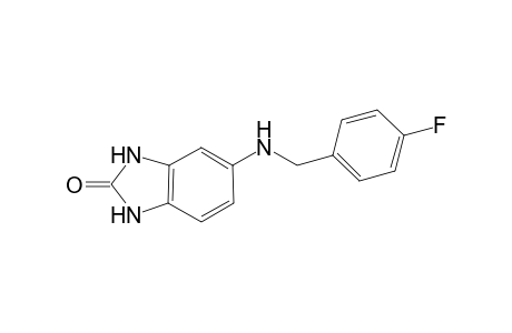 Benzimidazol-2(3H)-one, 5-(4-fluorobenzylamino)-