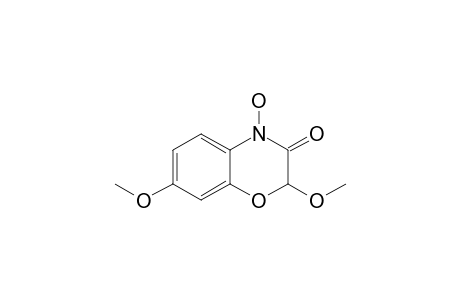 2H-1,4-Benzoxazin-3(4H)-one, 4-hydroxy-2,7-dimethoxy-