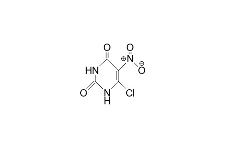 2,4(1H,3H)-Pyrimidinedione, 6-chloro-5-nitro-