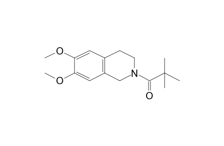 Isoquinoline, 2-(2,2-dimethyl-1-oxopropyl)-1,2,3,4-tetrahydro-6,7-dimethoxy-