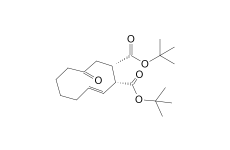 Di-tert-Butyl (Z)-4-oxocyclodeca-9-ene-cis-1,2-dicarboxylate