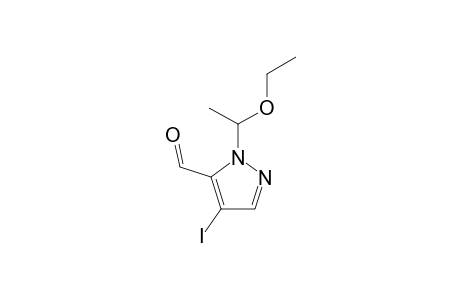 1-(1-Ethoxyethyl)-4-iodo-1H-pyrazole-5-carbaldehyde