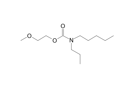 Carbonic acid, monoamide, N-propyl-N-pentyl-, 2-methoxyethyl ester