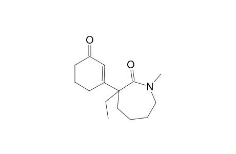 3-ethylhexahydro-1-methyl-3-(3-oxo-1-cyclohexen-1-yl)-2H-azepin-2-one