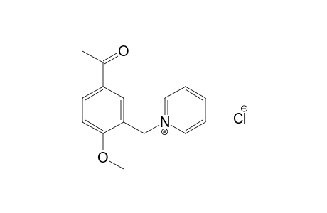 1-(5-acetyl-2-methoxybenzyl)pyridinium chloride