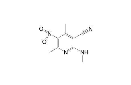 4,6-Dimethyl-2-(methylamino)-5-nitronicotinonitrile