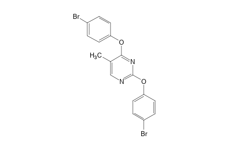 2,4-bis(p-bromophenoxy)-5-methylpyrimidine