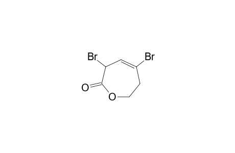 3,5-Dibromo-6,7-dihydro-2(3H)-oxepinone