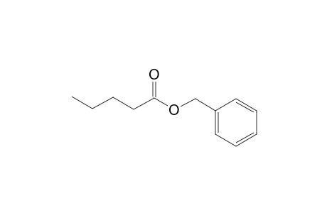 Pentanoic acid, phenylmethyl ester