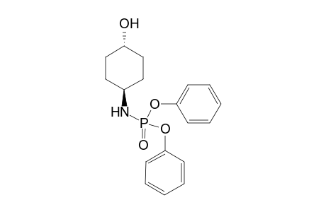 (trans-1,4-Cyclohexanoyl)phosphoramidic acid diphenyl ester